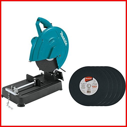 Makita LW1401X 14 Cut-Off Saw with 5 ea Cut-Off Wheels並行輸入品