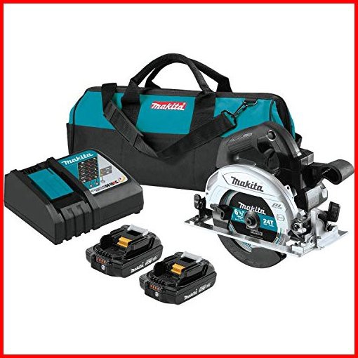 Makita XSH04RB 18V LXT Lithium-Ion Sub-Compact Brushless Cordless 6-12 Circular Saw Kit 20Ah並行輸入品