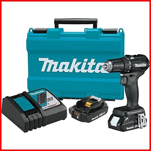 Makita XFD11RB 18V LXT Lithium-Ion Sub-Compact Brushless Cordless 12 Driver-Drill Kit 20Ah並行輸入品