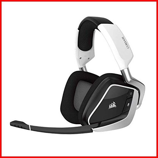 CORSAIR Void PRO RGB Wireless Gaming Headset - Dolby 71 Surround Sound Headphones for PC - Discord Certified - 50mm Drivers