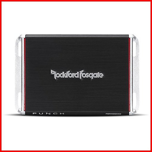 Rockford Fosgate PBR400X4D パンチコンパクトシャーシアンプ並行輸入品