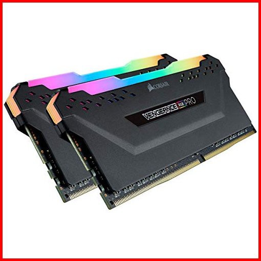 CORSAIR DDR4-4000MHz デスクトップPC用 メモリ VENGEANCE RGB PRO シリーズ 16GB 8GB2枚 CMW16GX4M2K4000C19