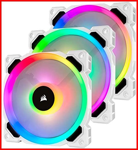 Corsair LL120 RGB -White- Triple Pack PCケースファン 12cm FN1280 CO-9050092-WW並行輸入品