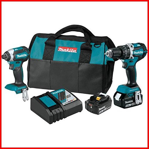 Makita XT269T 18V LXT Lithium-Ion Brushless Cordless 2-Pc Combo Kit 50Ah並行輸入品