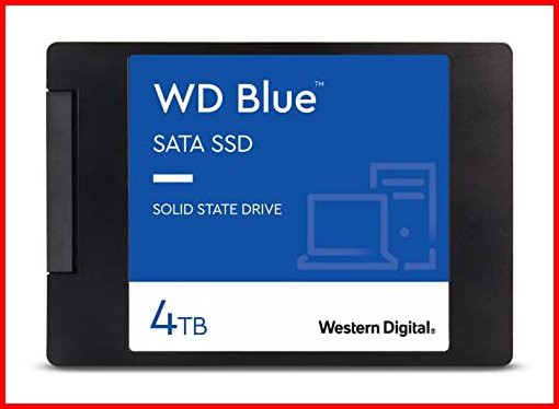 WESTERN DIGITAL WD Blue SSD SATA6Gbs 4TB 25inch 3DNAND WDS400T2B0A並行輸入品