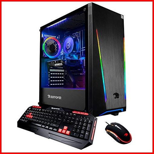 iBUYPOWER Gaming PC Computer Desktop Trace2 9250 Intel Core i7-9700F 30GHz NVIDIA GeForce GTX 1660 Ti 6GB 16GB DDR4 240G