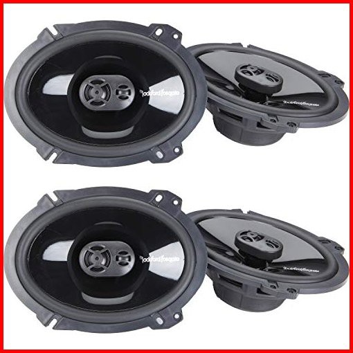 Rockford Fosgate パンチP1683 260W ピーク130W Rms 6インチ x 8インチ パンチシリーズ 3ウェイ フルレ