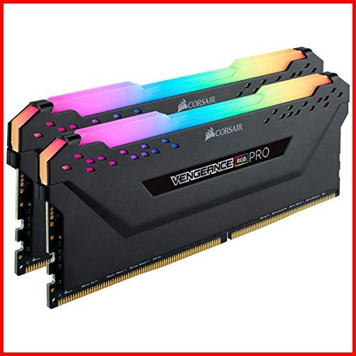 CORSAIR DDR4-4000MHz デスクトップPC用 メモリ Vengeance RGB PRO シリーズ 16GB 8GB 2枚 CMW16GX4M2Z4000C18