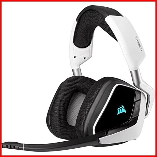 Corsair Gaming Void RGB Elite Wireless Premium Gaming Headset with 71 Surround Sound White並行輸入品