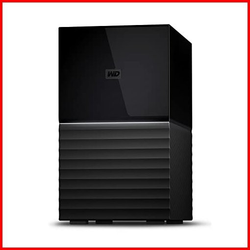 WD 24TB My Book Duo Desktop RAID External Hard Drive HDD USB 31 Gen-1 Ready USB 30 Compatible- WDBFBE0240JBK-NESN並