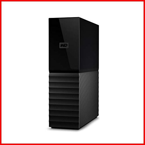 WD 14TB My Book Desktop External Hard Drive USB 30 External HDD with Password Protection and Backup Software - WDBBGB0140H