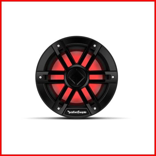 Rockford Fosgate M1D2-8B Color Optix 8インチ DVC 2オーム マルチカラー LEDライト付きマリンサブウーフ