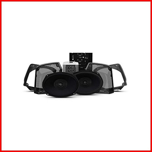 Rockford Fosgate HD9813RK-STAGE2 Two Speakers Amplifier Kit for Select 1998-2013 Road King Motorcycles並行輸入品