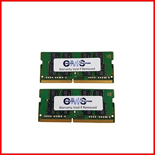 CMS 32GB 2X16GB DDR4 19200 2400MHZ Non ECC SODIMM Memory Ram Upgrade Compatible with Dell Inspiron 17 3781 Inspiron 17