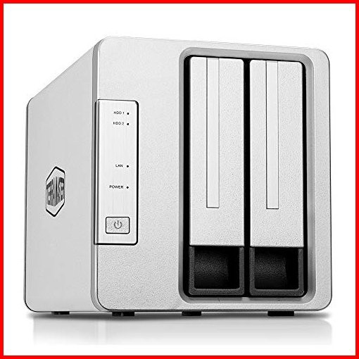 TERRAMASTER F2-422 2Bay 10GbE NAS Storage Server Enclosure - Apollo J3455 QuadCore CPU Hardware Encryption Diskless並行