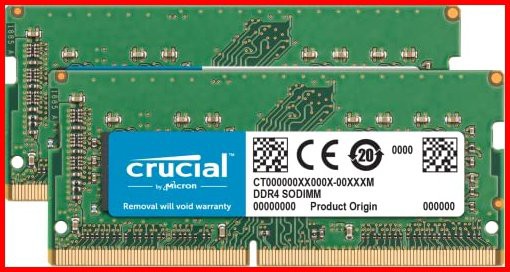 Crucial ノートPC用増設メモリ 32GB16GBx2枚 DDR4 3200MTsPC4-25600 CL22 SODIMM 260pin CT2K16G4SFRA32A並行輸