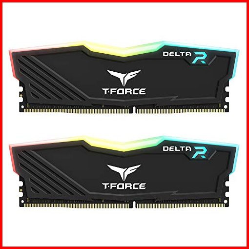 TEAMGROUP T-Force Delta RGB DDR4 32GB 2x16GB 3600MHz PC4-28800 CL18 デスクトップ ゲーム メモリ モジュー