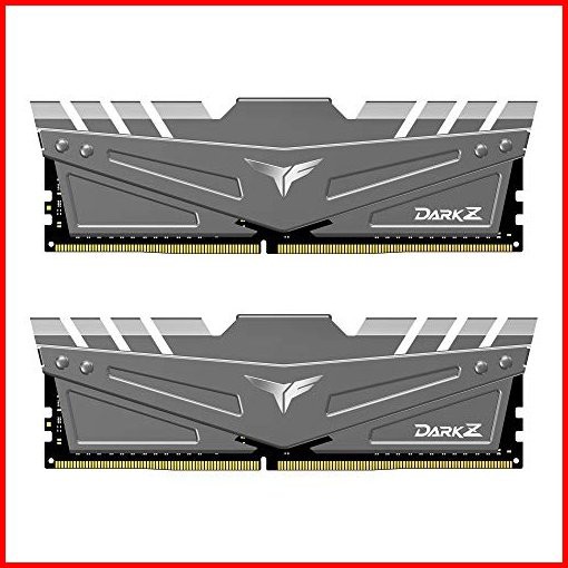 TEAMGROUP T-Force Dark Z 32GB キット 2x16GB DDR4 ドラム 3600MHz PC4-28800 CL18 288ピン デスクトップ メモ