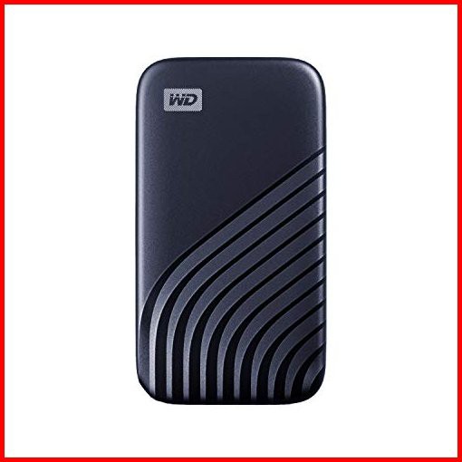 WD ポータブルSSD 2TB ブルー USB32 Gen2 Type-c My Passport SSD 最大読取り1050 MB秒 外付けSSD 5年保証 WD