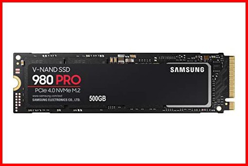 SAMSUNG 980 PRO 500GB PCIe NVMe 第4世代 内蔵 ゲーム SSD M2 MZ-V8P500B並行輸入品