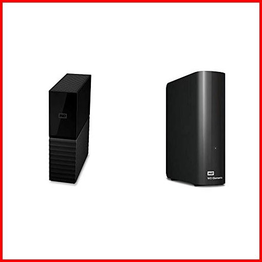 WD 12TB My Book Desktop External Hard Drive USB 30 - WDBBGB0120HBK-NESNBlack 10TB WD Elements Desktop Hard Drive USB 3