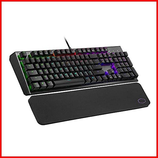 Cooler Master CK550 V2 Gaming Mechanical Keyboard Brown Switch with RGB Backlighting On-The-Fly Controls and Hybrid Key Rol