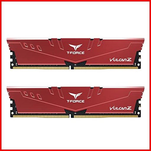 TEAMGROUP T-Force Vulcan Z DDR4 32GB キット 2x16GB 3600MHz PC4-28800 CL18 デスクトップメモリーモジュー