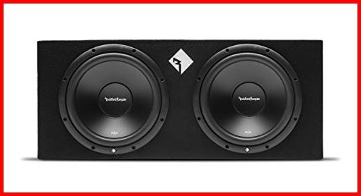 Rockford Fosgate Prime R2-2X12 デュアル12インチサブウーファー 密閉型エンクロージャ 500ワット RMS