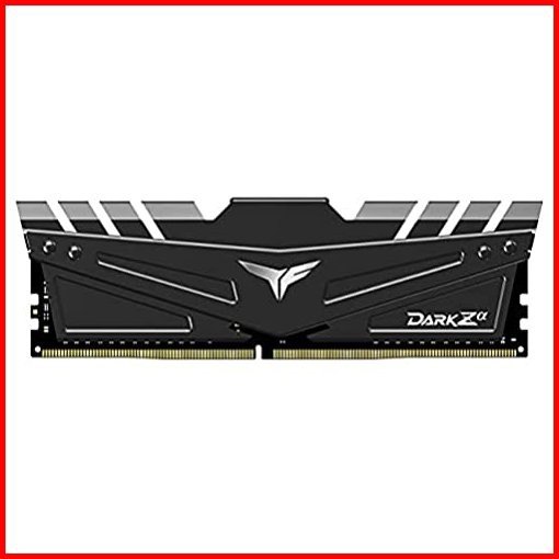 TEAMGROUP T-Force Dark Za Alpha 32GB Kit 2x16GB DDR4 Dram 3200MHz PC4-25600 CL16 Desktop Memory Module for AMD Ryzen -