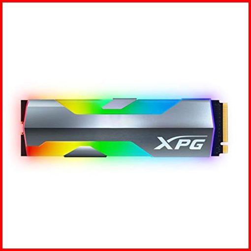 ADATA XPG SPECTRIX S20G SSD PCIe30x4 M2 NVMe DRAM キャッシュ RGB イルミネーション ヒートシンク 5年保