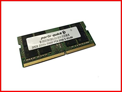 parts-quick 32GB メモリ Lenovo ThinkPad L15 Gen 1 AMD 対応 DDR4 3200MHz SoDIMM RAM アップグレード並行輸