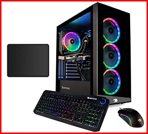 iBUYPOWER Desktop Gaming Computer Intel Core i7-10700F NVIDIA GeForce GTX 1660Ti 32GB DDR4 Memory 1024GBSSD 1TBHDD