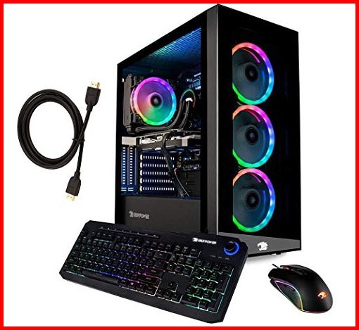 iBUYPOWER デスクトップゲーミングコンピュータ インテルCore i7-10700F NVIDIA GeForce GTX 1660Ti 16GB