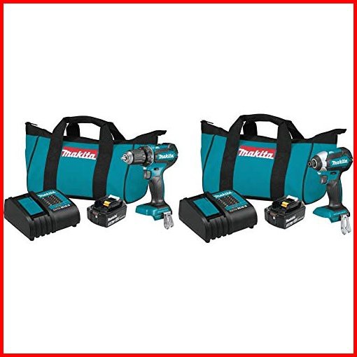 Makita XFD131 18V LXT Lithium-Ion Brushless Cordless 12 In Driver-Drill Kit 30Ah XDT131 18V LXT Lithium-Ion Brushless