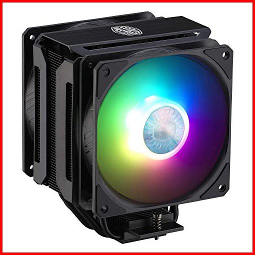 CoolerMaster MasterAir MA612 ステルス ARGB CPU エアクーラー ヒートパイプ6本 ニッケルメッキベース