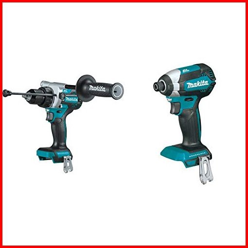 Makita XPH14Z 18V LXT Lithium-Ion Brushless Cordless 12 Hammer Driver-Drill Tool Only with XDT13Z 18V LXT Lithium-Ion Brus