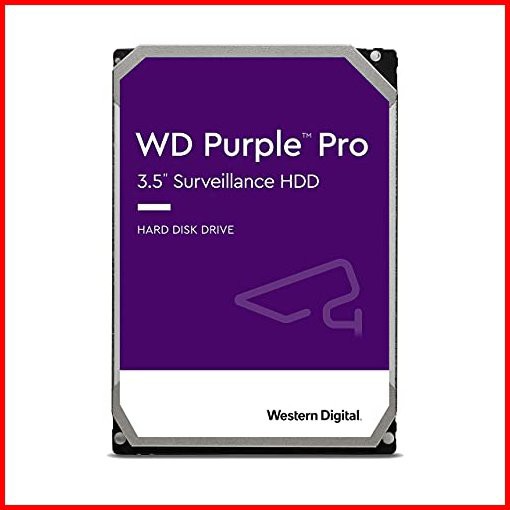 Western Digital ウエスタンデジタル 14TB WD Purple Pro 監視内蔵HDD - SATA 6Gbs 512MBキャッシュ 35イン