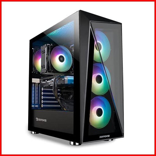 iBUYPOWER Pro Gaming PC Computer Desktop Slate 4 MR 198i Intel i5-11400F 26GHzNVIDIA GeForce GT 1030 2GB 8GB DDR4 240GB