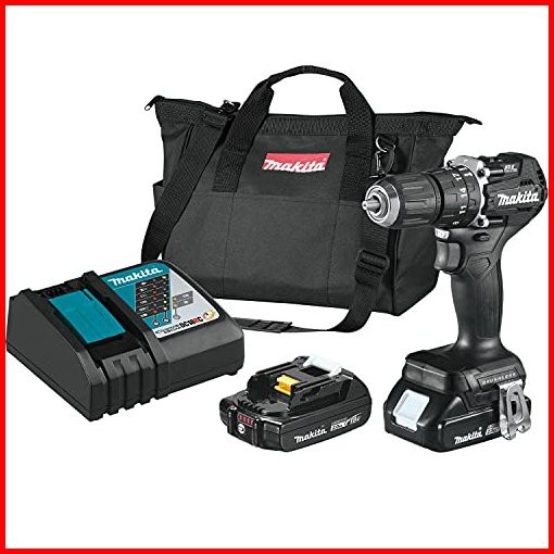 Makita XPH15RB 18V LXT Lithium-Ion Sub-Compact Brushless Cordless 12 Hammer Driver-Drill Kit 20Ah Black並行輸入