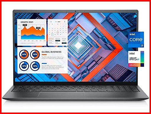 New Dell Vostro 5510 Business Laptop 156 FHD LED Backlight Display Intel Core i7-11370H 32GB RAM 2TB SSD Webcam Backl