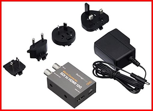 Blackmagic Design Micro Converter SDI to HDMI 12G PSU並行輸入品