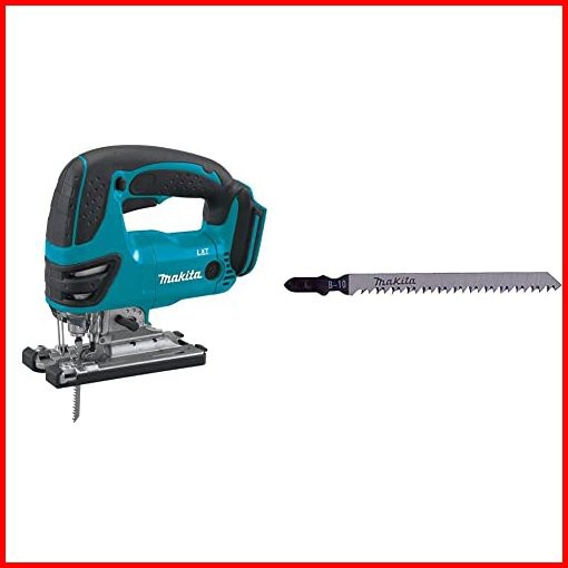 Makita XVJ03Z 18V LXT Lithium-Ion Cordless Jig Saw Tool Only 792430-6 Jig Saw Blade T Shank HCS 4-18-Inch by 8TPI 5