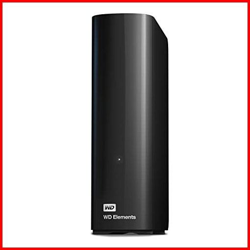 20TB WD Elements デスクトップ外付けハードドライブ USB 30 外付けハードドライブ プラグアンド