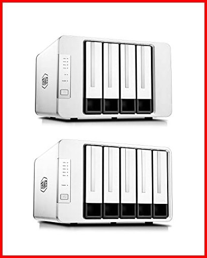 TERRAMASTER F4-210 NAS 2GB Quad Core 5Bay USB31 Enclosure D5-300C RAID Storage External HDD Dock Expand The Capacity of N