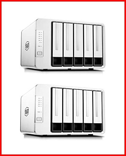 TERRAMASTER F4-210 NAS 2GB Quad Core 5Bay USB31 Enclosure D5-300 RAID Storage External HDD Dock Expand The Capacity of Ne