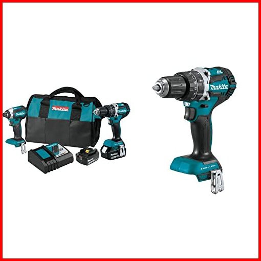 Makita XT269T 18V LXT Lithium-Ion Brushless Cordless 2-Pc Combo Kit 50Ah XPH12Z 18V LXT Lithium-Ion Compact Brushless C