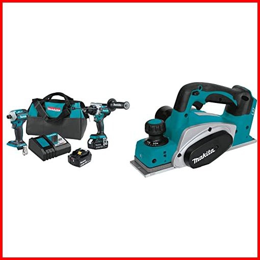 Makita XT288T 18V LXT Lithium-Ion Brushless Cordless 2-Pc Combo Kit 50Ah XPK01Z 18V LXT Lithium-Ion Cordless 3-14 Pla