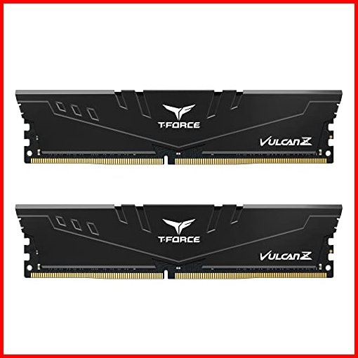 TEAMGROUP T-Force Vulcan Z DDR4 32GB キット 2x16GB 3200MHz PC4-25600 CL16 デスクトップメモリモジュール R