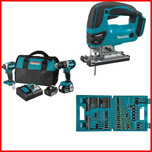 Makita XT269T 18V LXT Lithium-Ion Brushless Cordless 2 Pc Combo Kit XPH12Z XDT13Z bag 50Ah XVJ03Z 18-Volt LXT Lithium