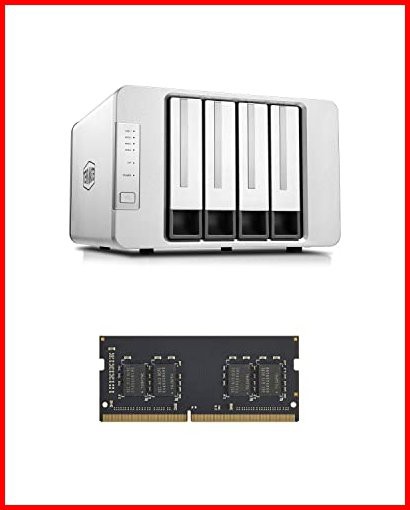 TERRAMASTER 25GbE NAS Server 4Bay F4-423 4GB DDR4 RAM並行輸入品